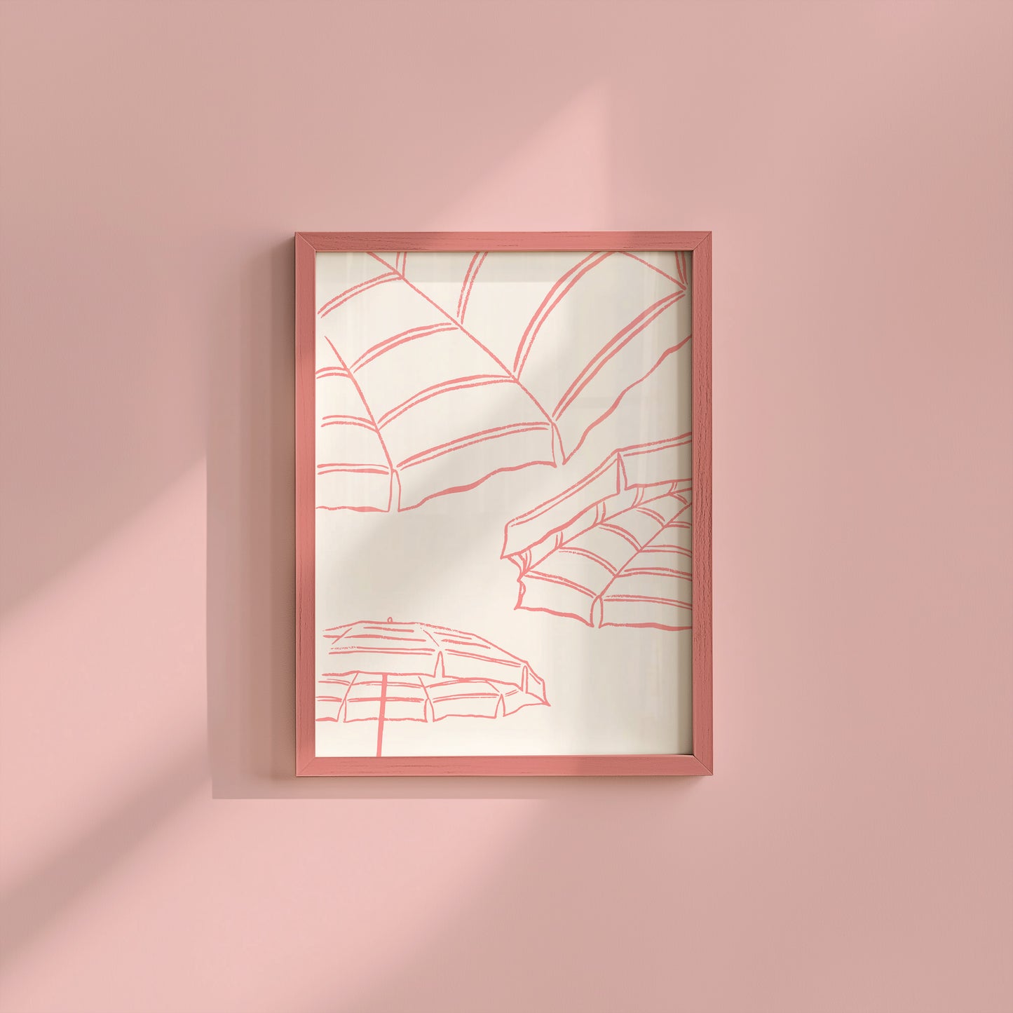 Coastal Coral Seaside Art Set of 3 Gallery Prints - Digital Print
