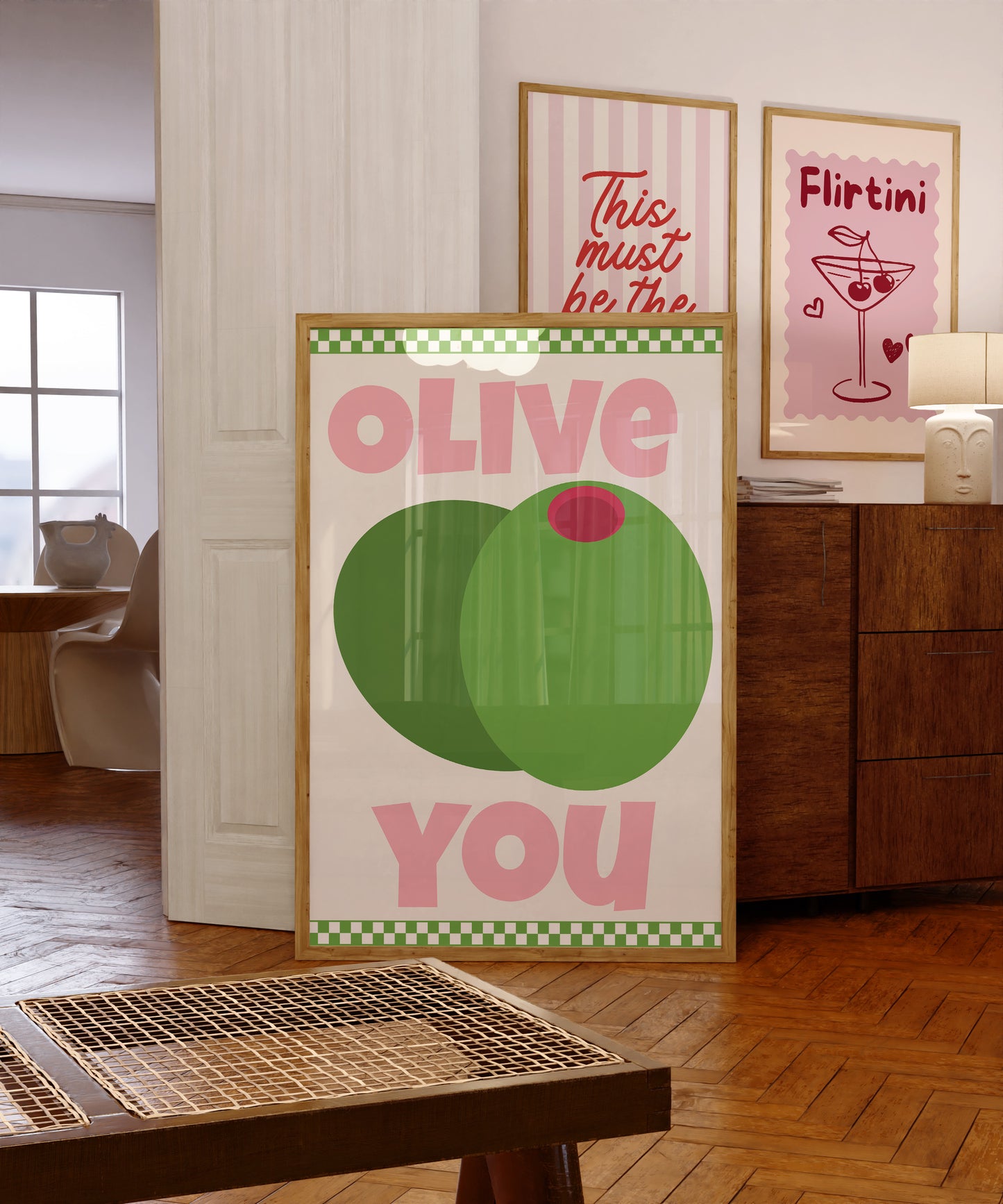 Cute Olive I Love You Print - Digital Print