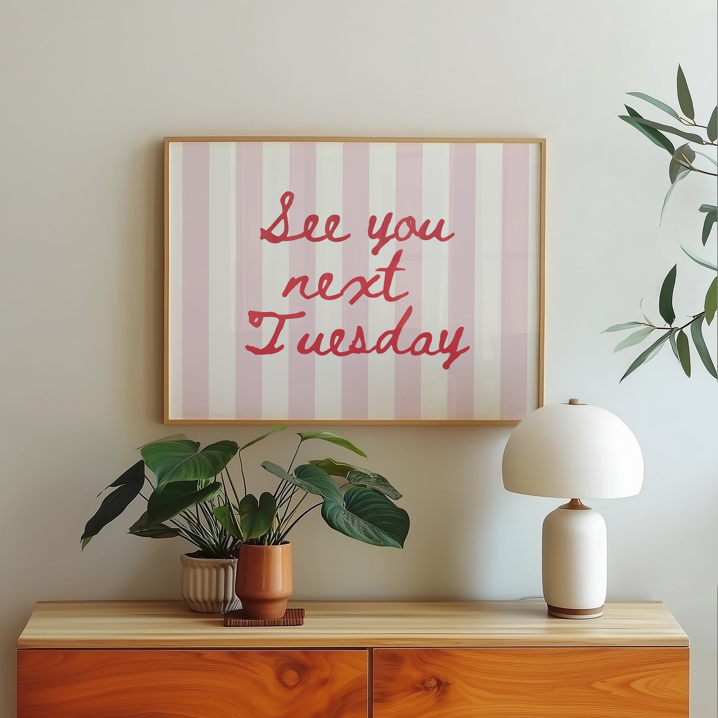 See You Next Tuesday Funny Horizontal Print - Digital Print