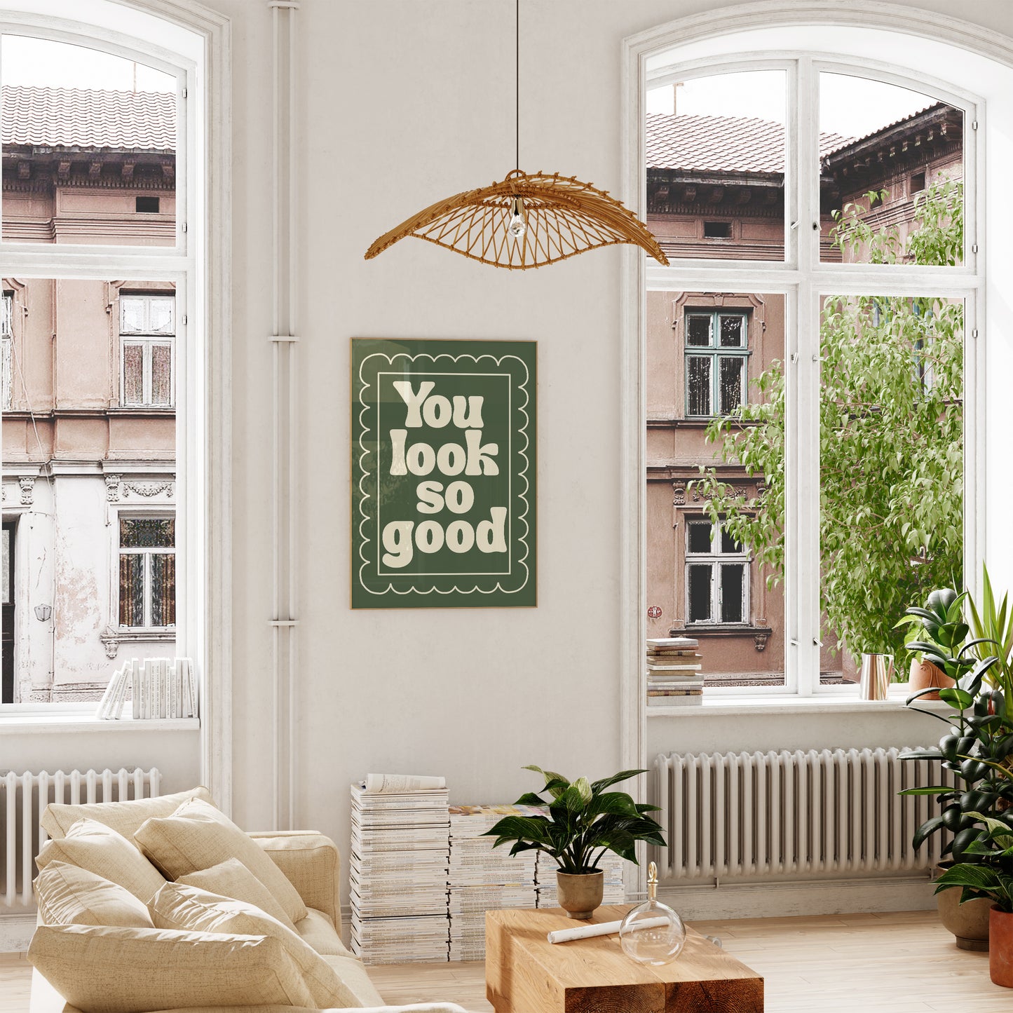 You Look So Good Poster - Digital Print