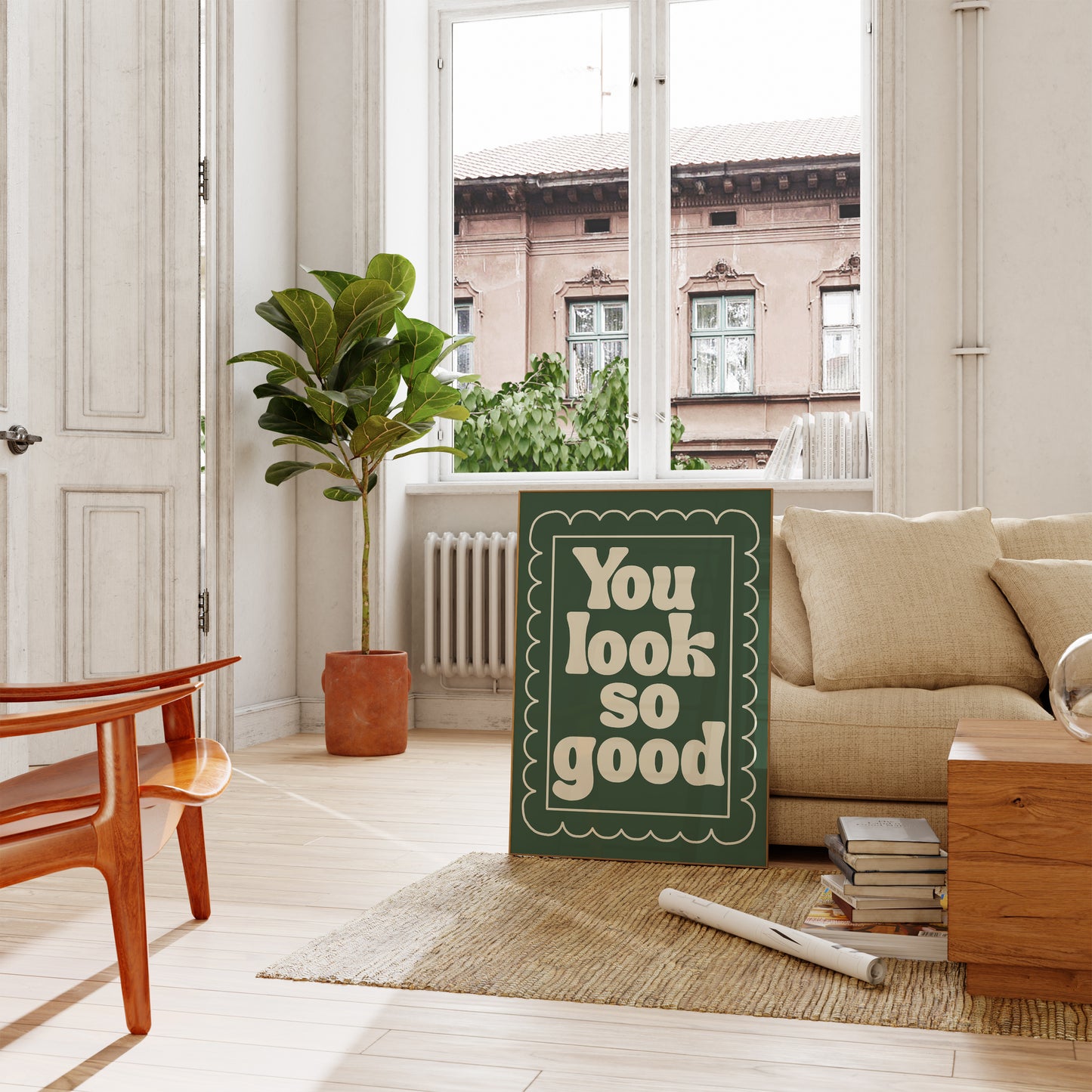 You Look So Good Poster - Digital Print