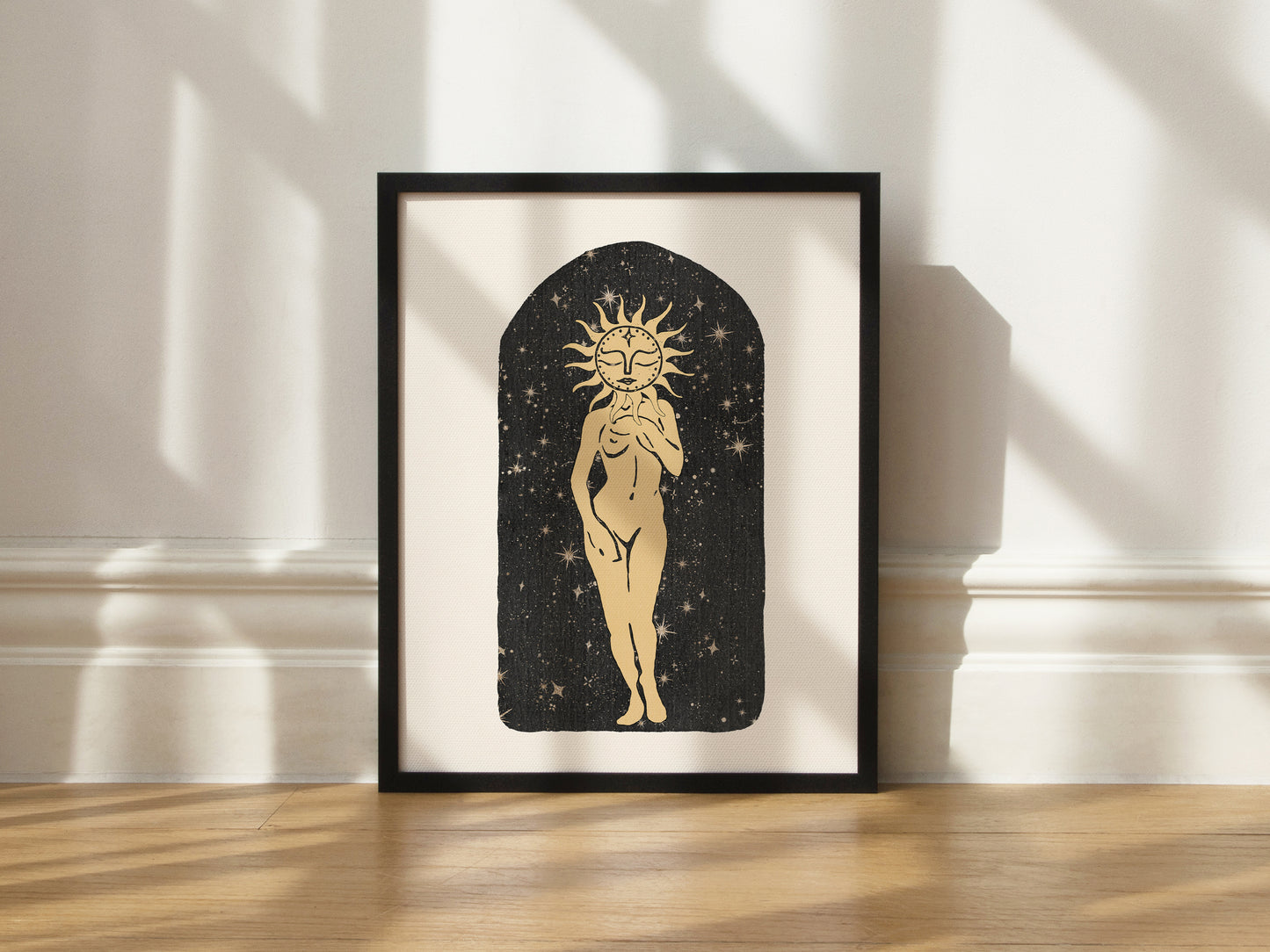 Cosmic Sun Goddess - Digital Print
