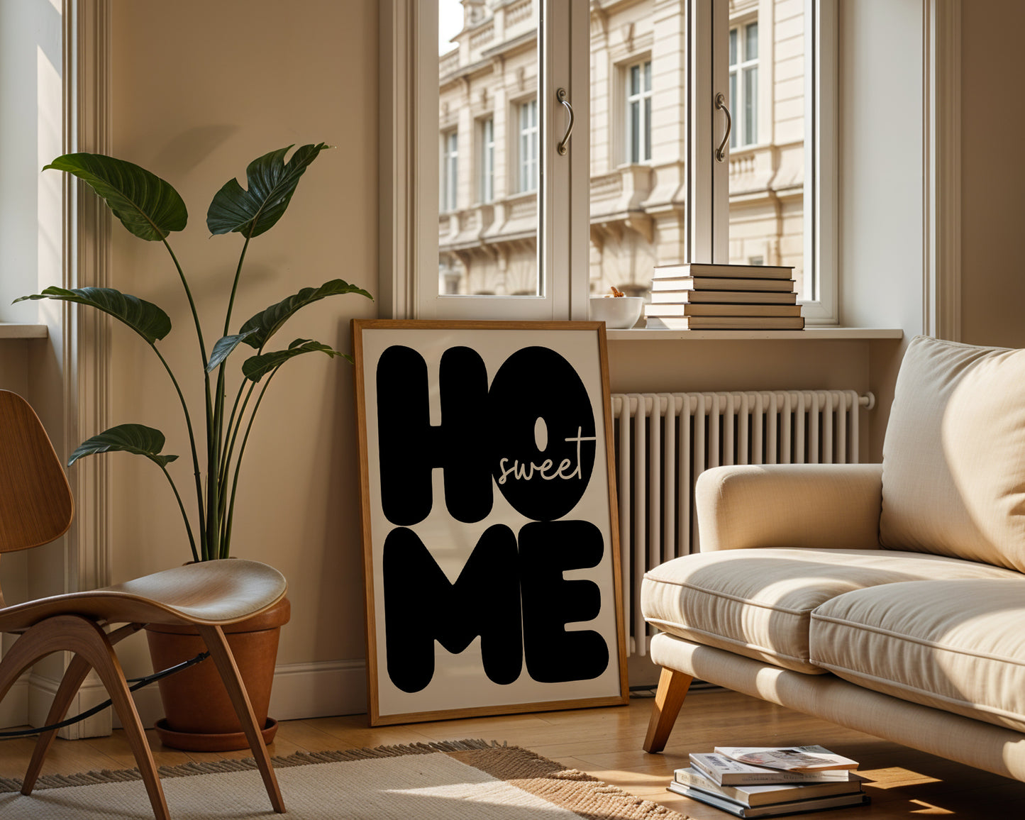 Home Sweet Home Modern Poster - Digital Print