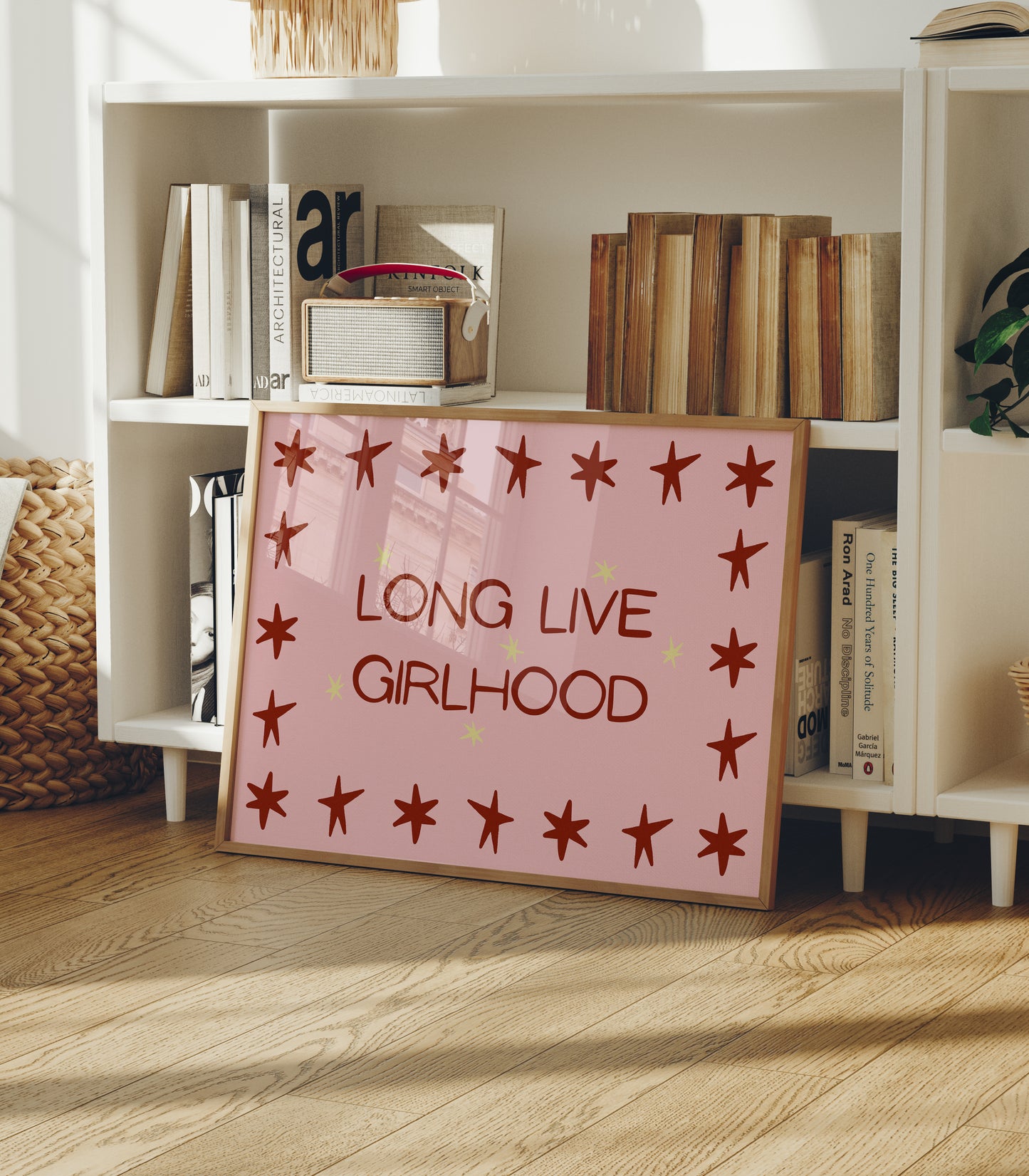 Long Live Girlhood Star Art - Digital Print ( Horizontal )