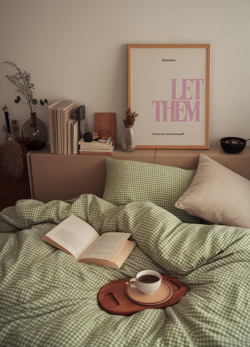 Pink Let Them Quote Art - Empowerment Print - Digital Print