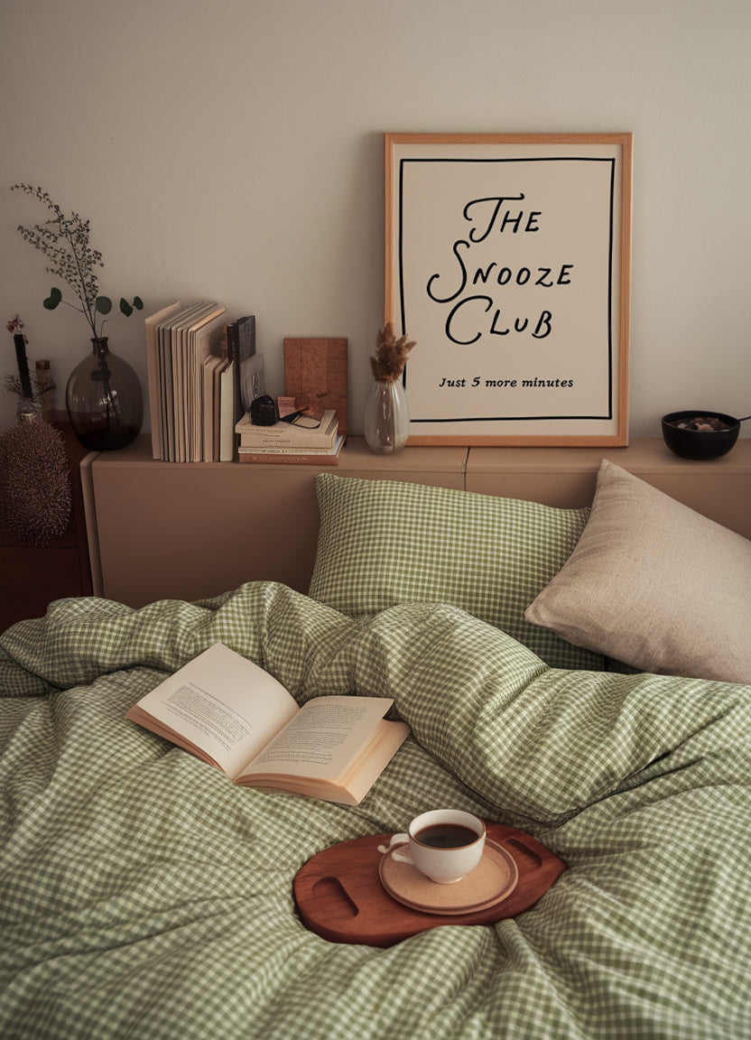 The Snooze Club Hand Drawn Art - Digital Print