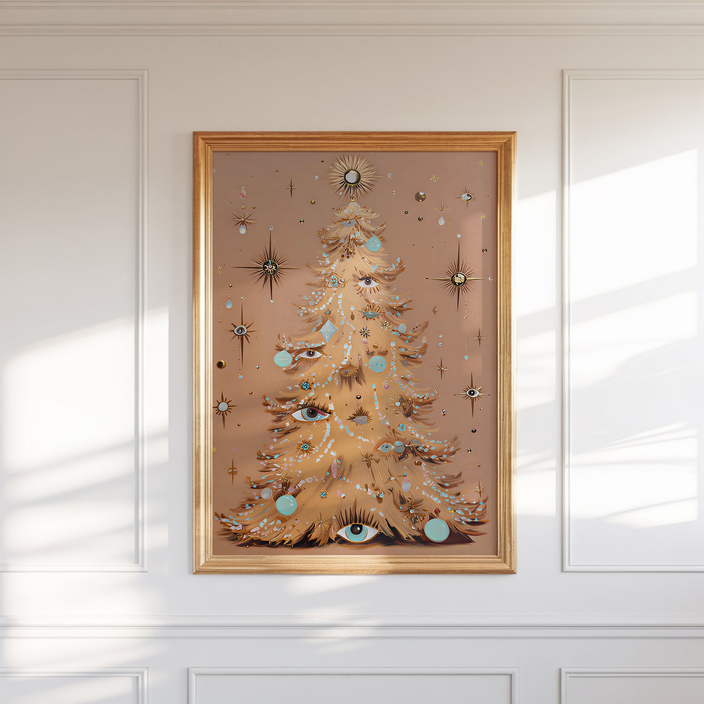 Mystic Boho Christmas Tree - Digital Print