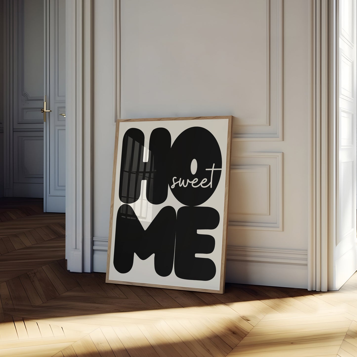 Home Sweet Home Modern Poster - Digital Print