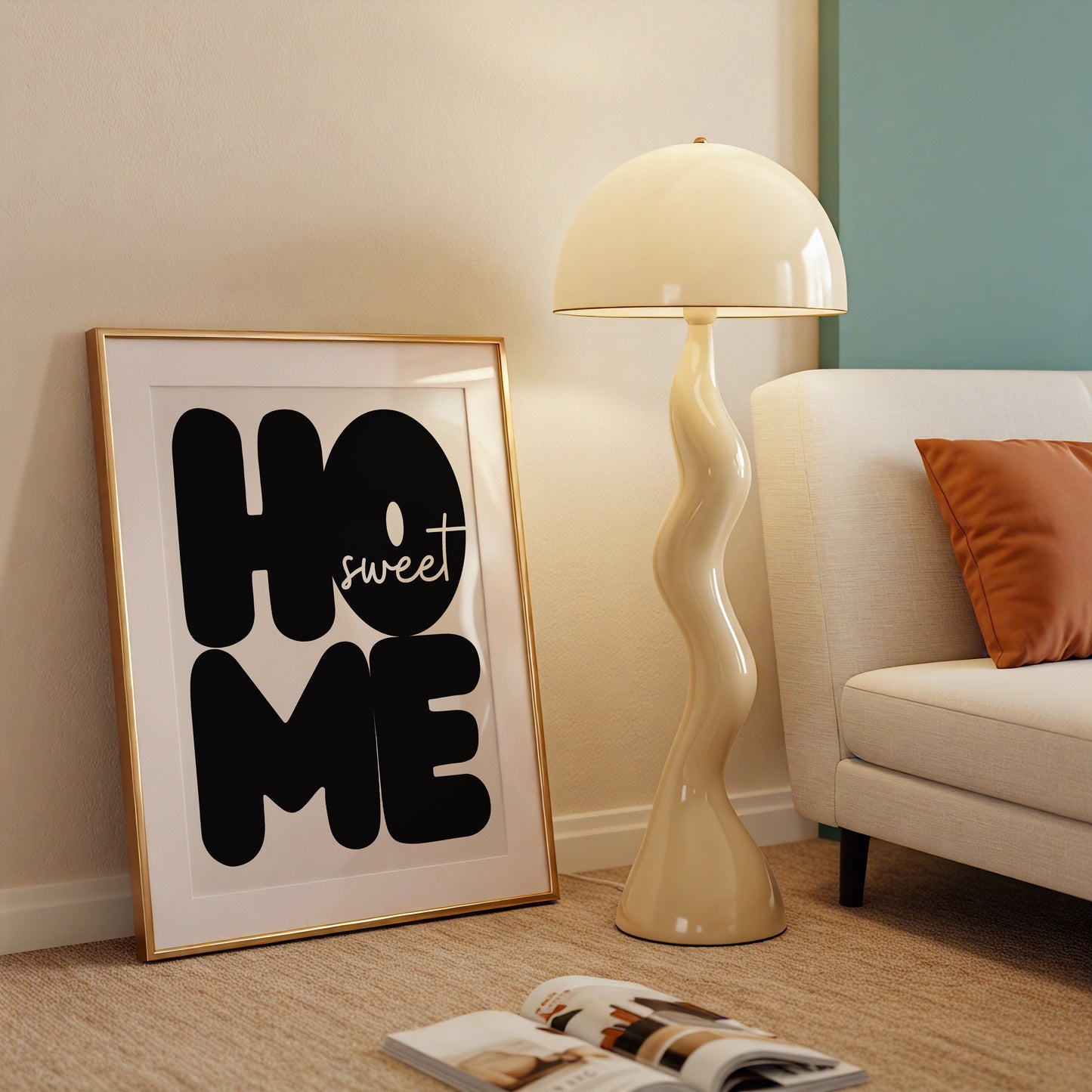 Home Sweet Home Modern Poster - Digital Print
