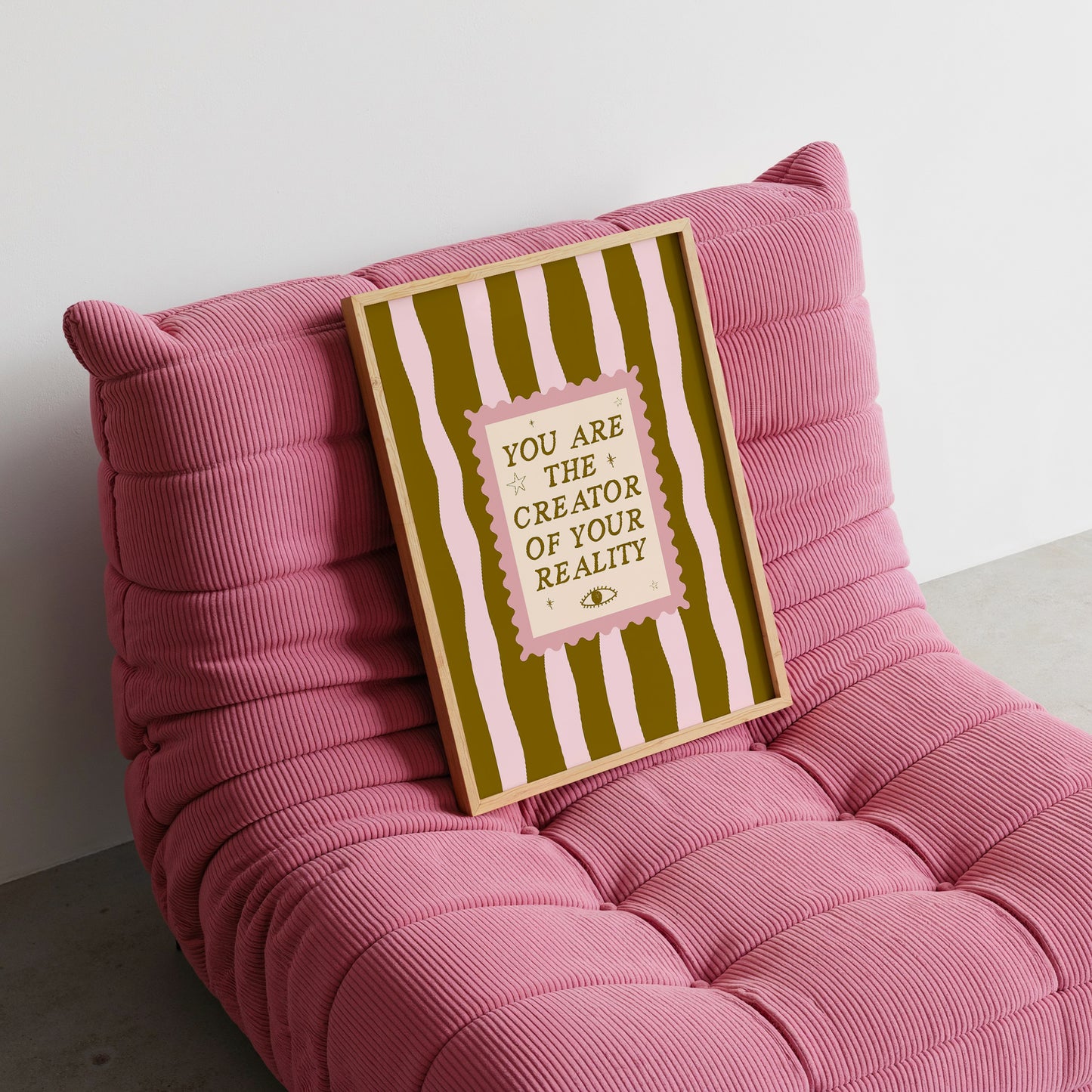 I Am The Creator Of My Reality Manifestation Art Print - Digital Print