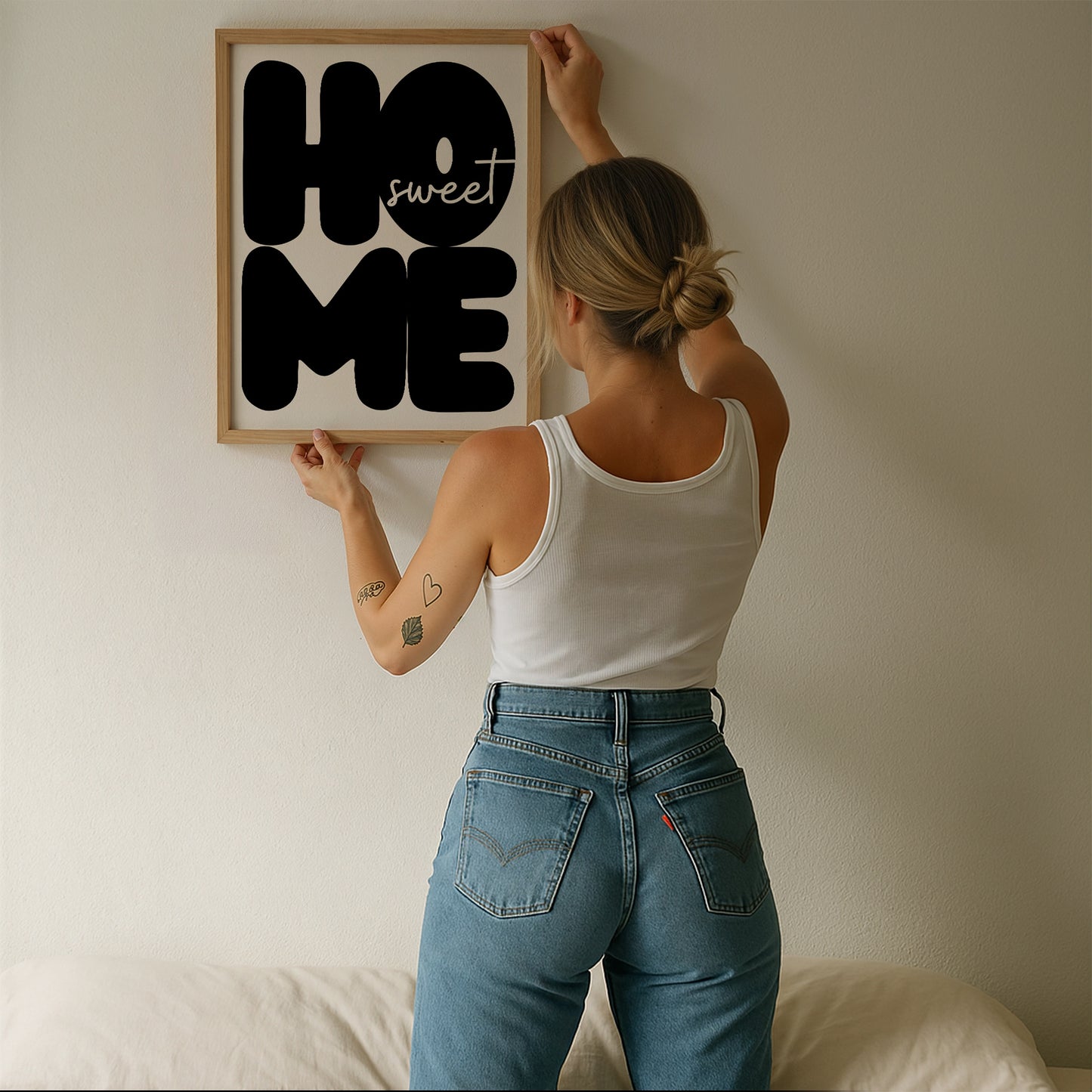 Home Sweet Home Modern Poster - Digital Print
