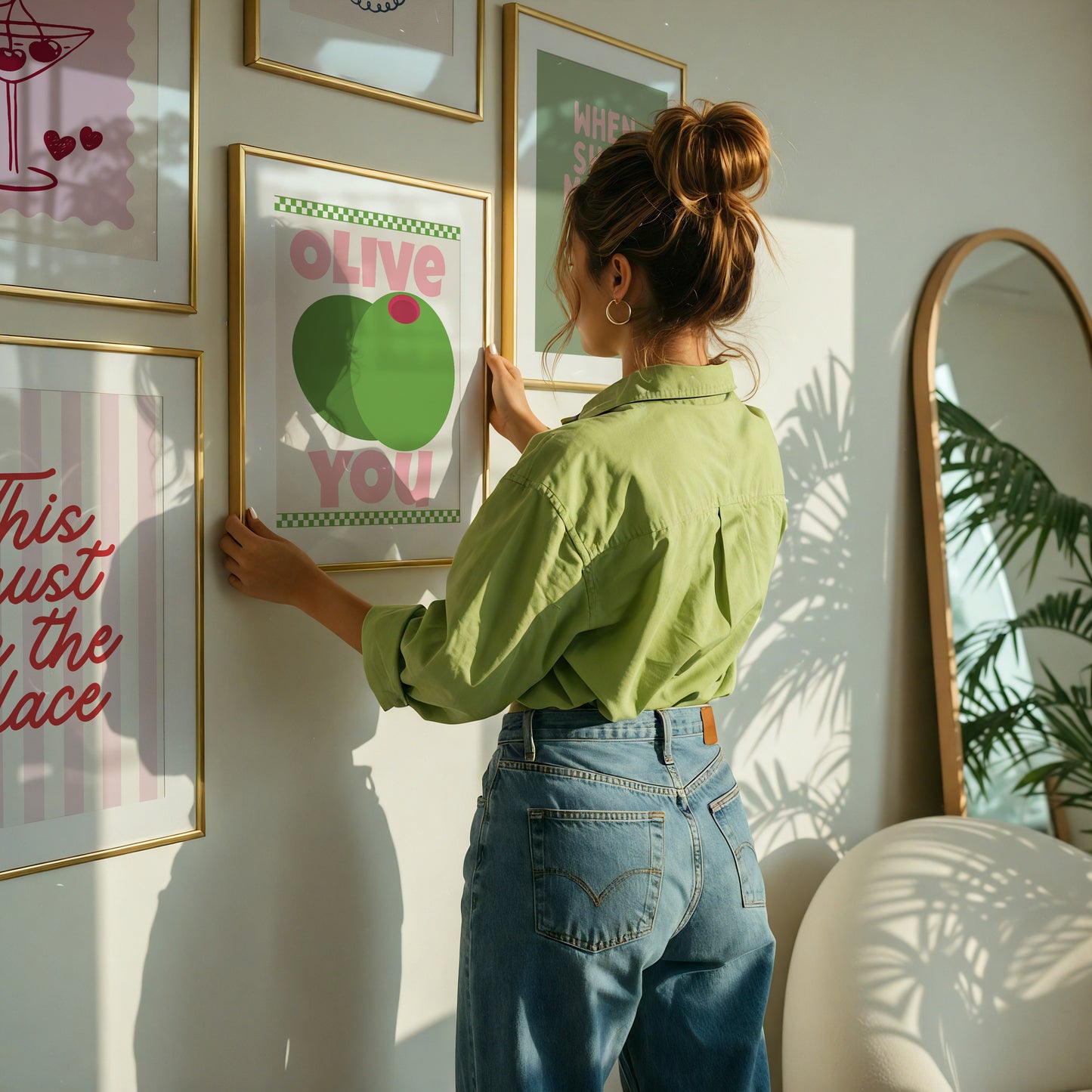 Cute Olive I Love You Print - Digital Print