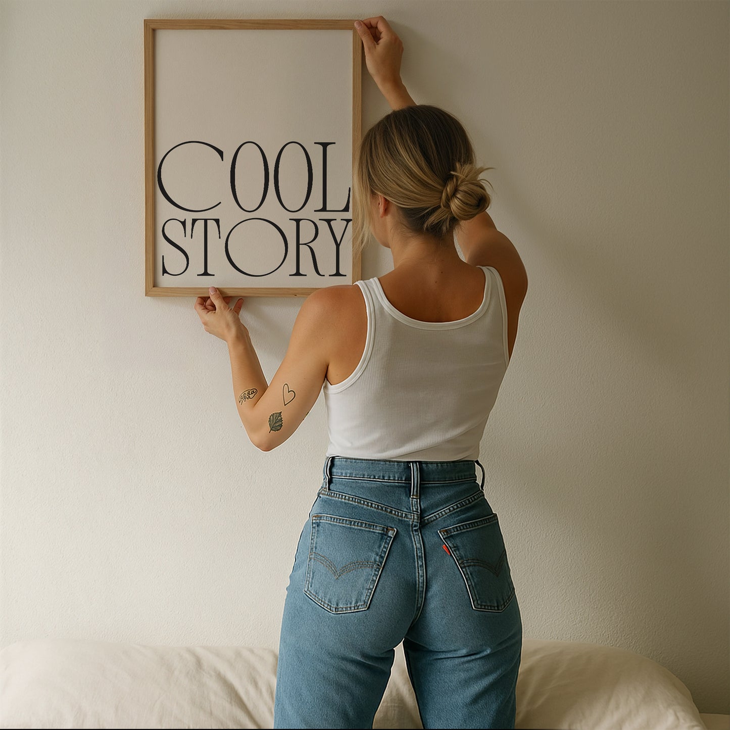 Cool Story Minimalist Poster - Digital Print