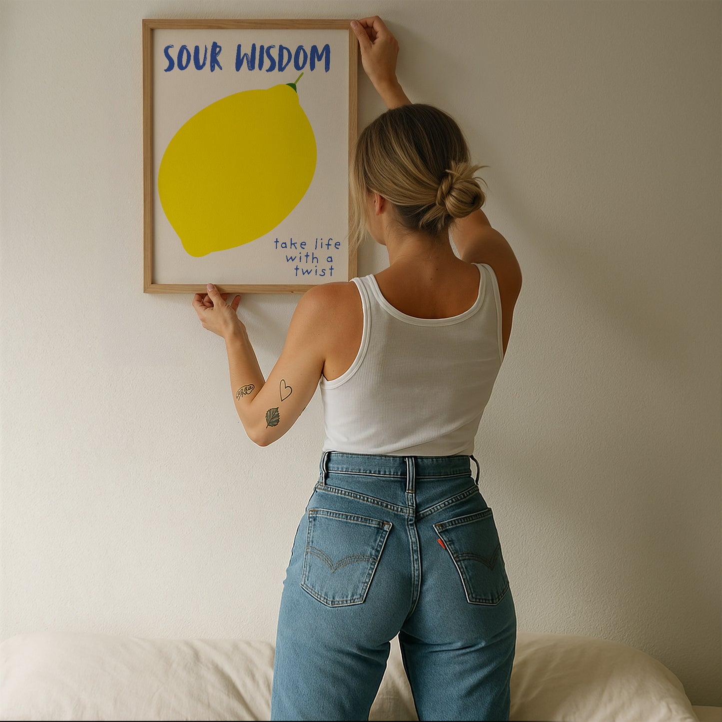 Sour Wisdom Lemon Print - Digital Print