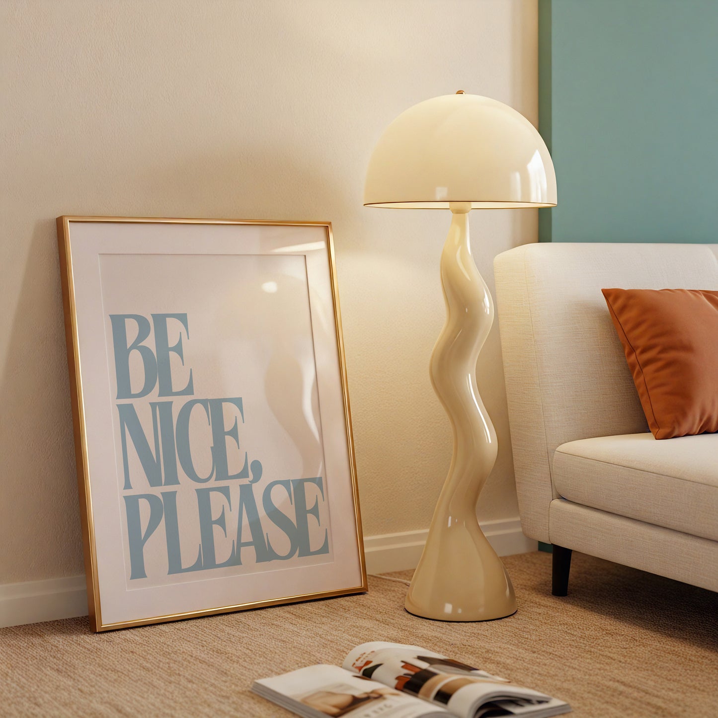 Be Nice, Please Positivity Print - Digital Print