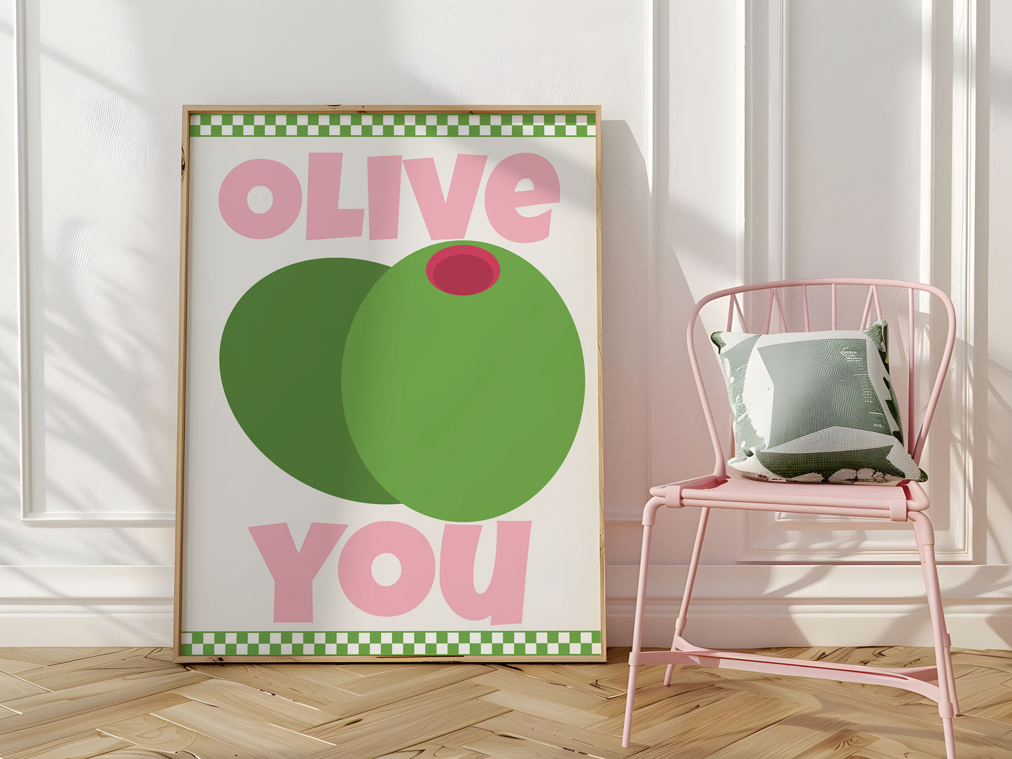 Cute Olive I Love You Print - Digital Print
