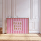 Grab Your Keys Pink Striped Art Print - Digital Print