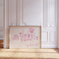 Pink Cozy Dinner Club Art - Digital Print