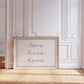Love Lives Here Quote Minimalist Print - Digital Print