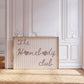 The Homebody Club Beige Striped Print - Digital Print