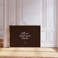 Tell Me About Your Dream Brown Bedroom Print - Digital Print