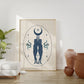 Celestial Sisters Blue Print - Digital Print