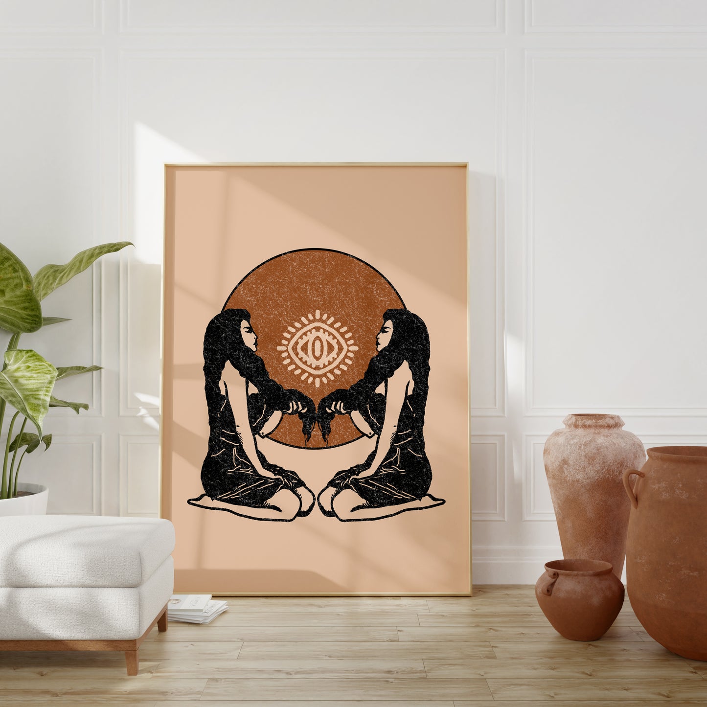 Vintage Sisters Artwork - Digital Print