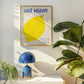 Sour Wisdom Lemon Print - Digital Print