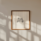 Kindly, F*ck Off | Minimalist Funny Quote Print