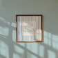Splish Splash | Blue Striped Bathroom Print