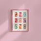 Retro Soda Pop Kitchen Poster- Digital Print