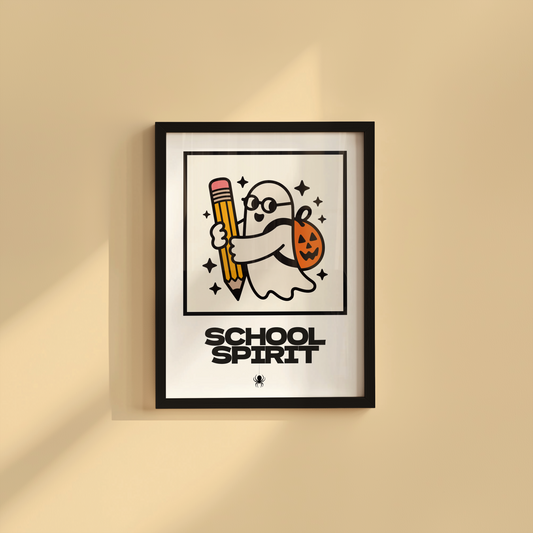 School Spirit | Halloween Classroom Print