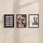 Cocktail Gallery Set of 3 — Bar Cart & Kitchen Wall Art