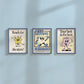 Retro Motivational Set of 3 — Classroom Wall Art Prints