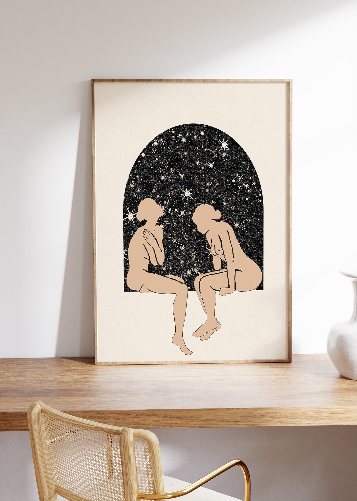 Cosmic Babes Sisterhood Spiritual Artwork