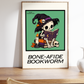 Bone-Afide Bookworm | Halloween Classroom Print