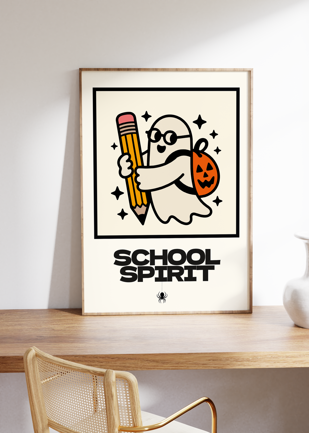 School Spirit | Halloween Classroom Print