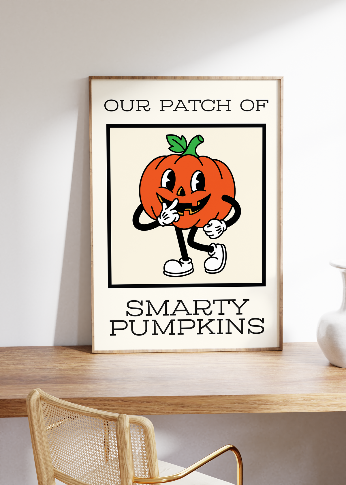 Smarty Pumpkins | Halloween Classroom Print