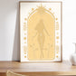 Yellow Sun Goddess Artwork - Digital Print