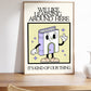We Like Learning Around Here Classroom Art - Digital Print