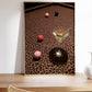 Retro Martini On Leopard Print Pool Table - Digital Print