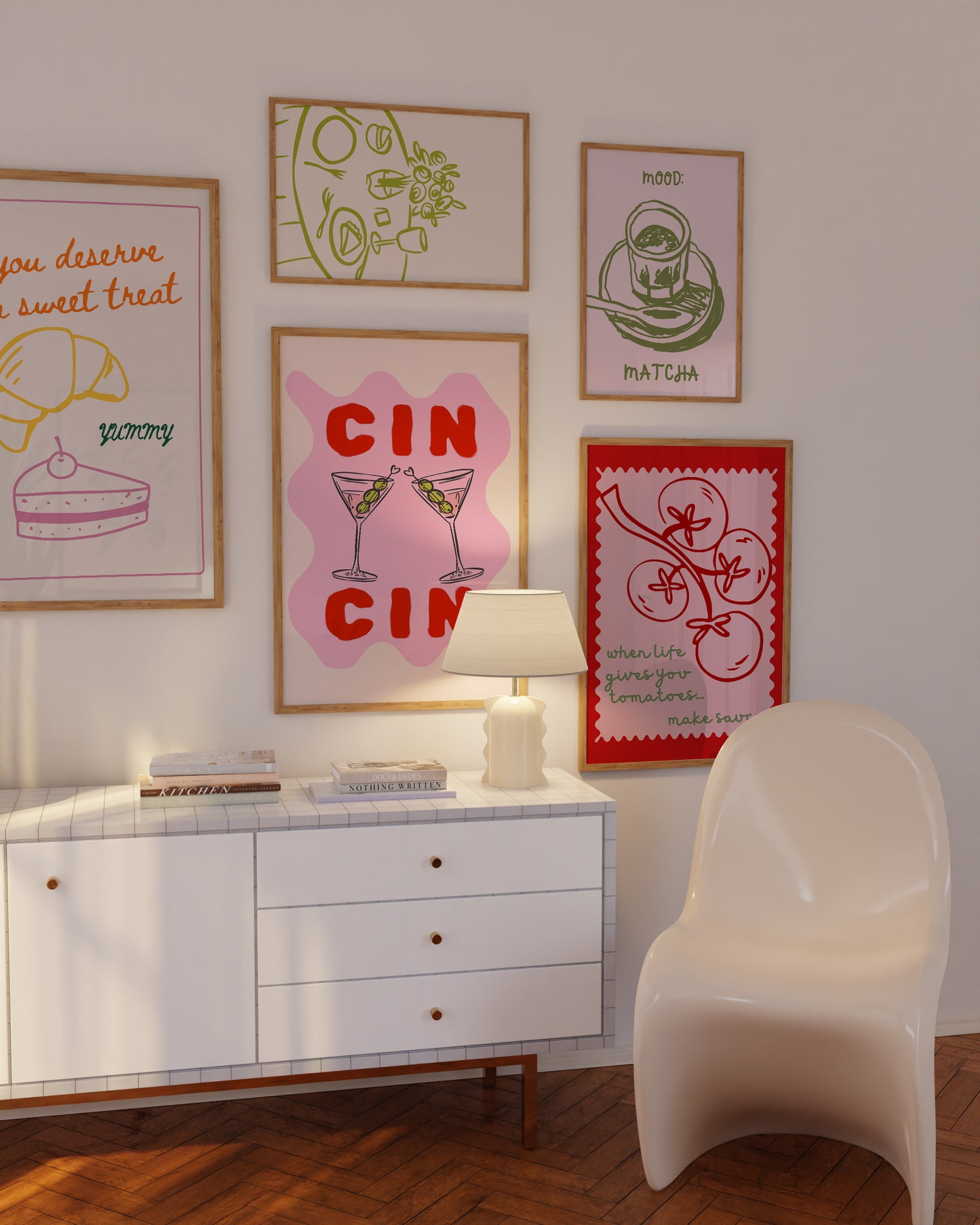 Trendy Kitchen Gallery Set of 10 - Digital Prints