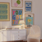Colorful Positivity Classroom Art Set Of 10 - Digital Print