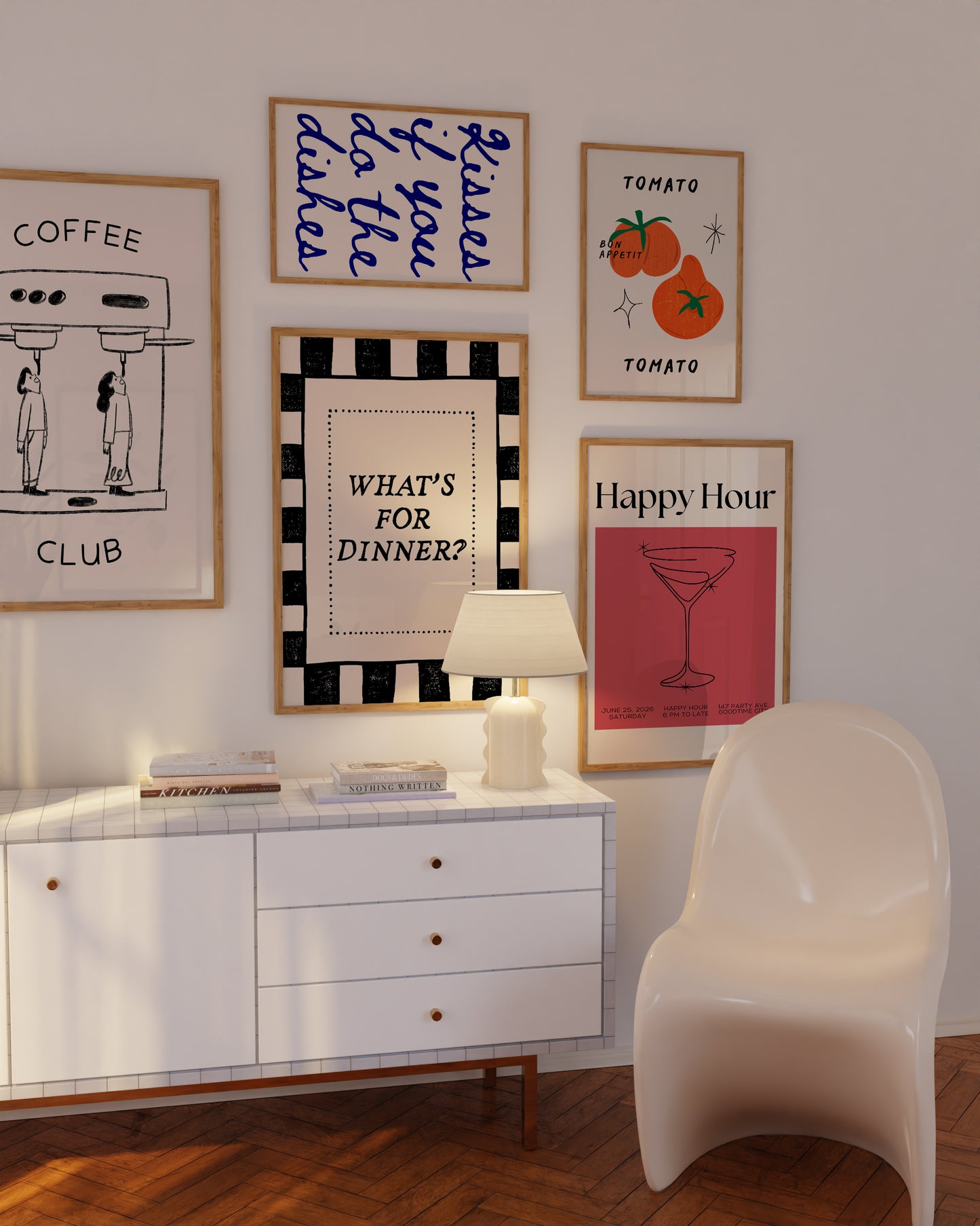 Trendy Kitchen Gallery Set of 10 - Digital Prints