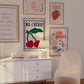 Trendy Girl Dinner Gallery Set - Digital Print