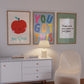 Colorful Positivity Classroom Art Set Of 10 - Digital Print