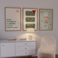 Christmas Print Set of 6 | Vintage Holiday Gallery Wall