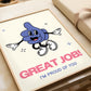 Great Job, Im Proud Of You Classroom Art |  Digital Print