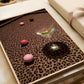 Retro Martini On Leopard Print Pool Table - Digital Print