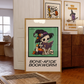 Bone-Afide Bookworm | Halloween Classroom Print